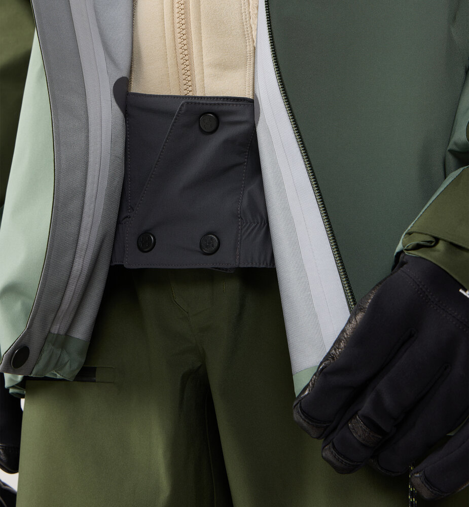 Haglöfs Alper Proof Jacket - Seaweed Green/Chlorophyll Green Haglöfs Alper Proof Jacket - Seaweed Green/Chlorophyll Green