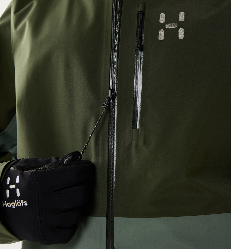 Haglöfs Alper Proof Jacket - Seaweed Green/Chlorophyll Green Haglöfs Alper Proof Jacket - Seaweed Green/Chlorophyll Green
