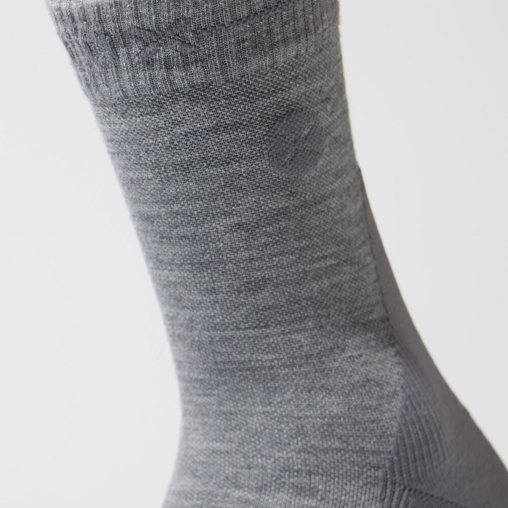 Stox Hiking Merino Ankle Socks Men - MidGrey / Grey