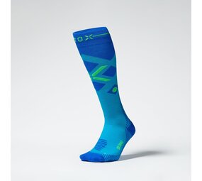 Stox Merino Skiing Socks - Turquoise/ Cobalt