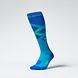 Stox Merino Skiing Socks - Turquoise/ Cobalt