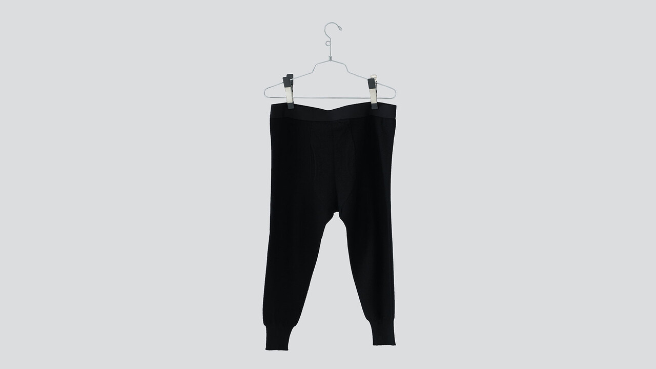 Skyline Merino Baseline 3/4 Pant - Blaack Sheep