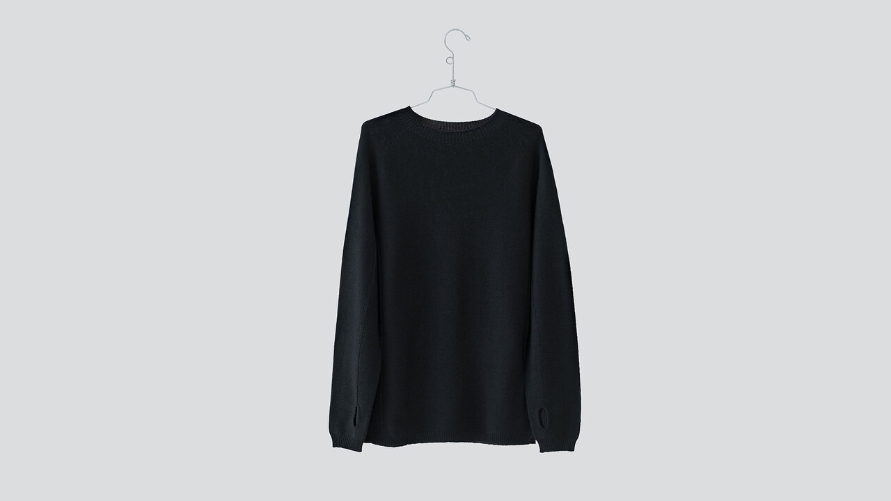 Skyline Merino Baseline Crew Top - Blaack Sheep