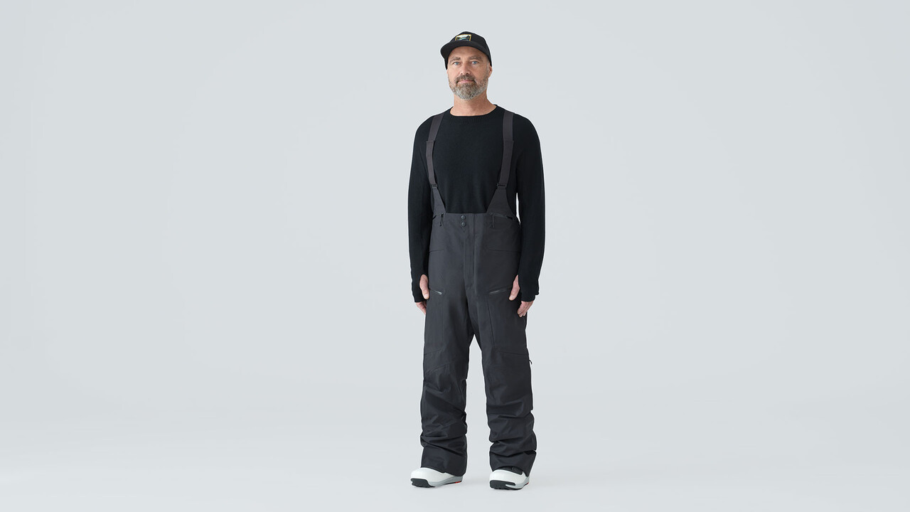 Skyline Faze Guide  3-Layer Bib  Pant - Cat Black