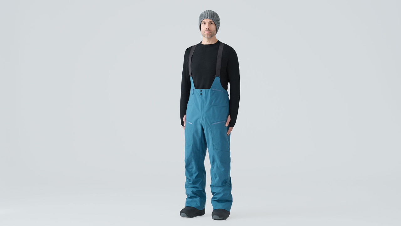 Skyline Faze Guide  3-Layer Bib  Pant - Blue Steel