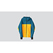Skyline Fuse Guide 3-Layer Shell Jacket - Blue Steel/Mango