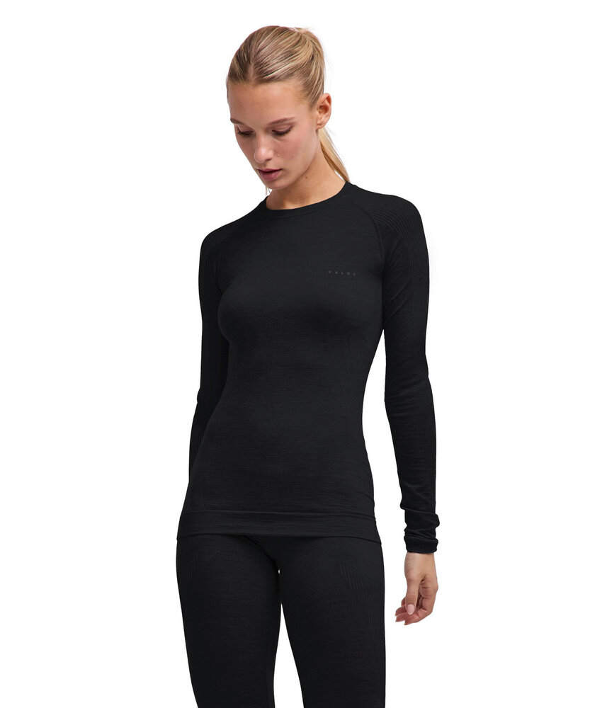 Falke WT Light Longsleeved Shirt - Black