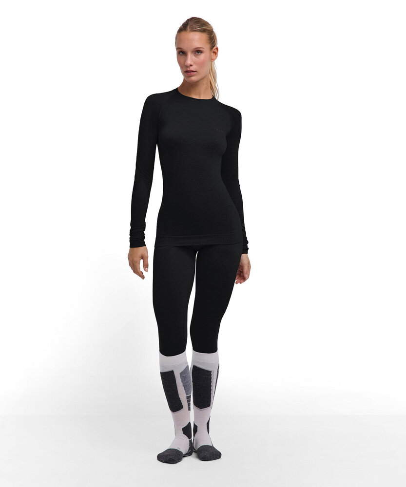 Falke WT Light Longsleeved Shirt - Black
