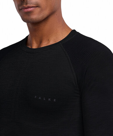 Falke WT Light Longsleeved Shirt - Black
