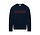 Hero’s Hide Crew Neck - Faded Navy Logo