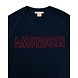 Amundsen Hero’s Hide Crew Neck - Faded Navy Logo