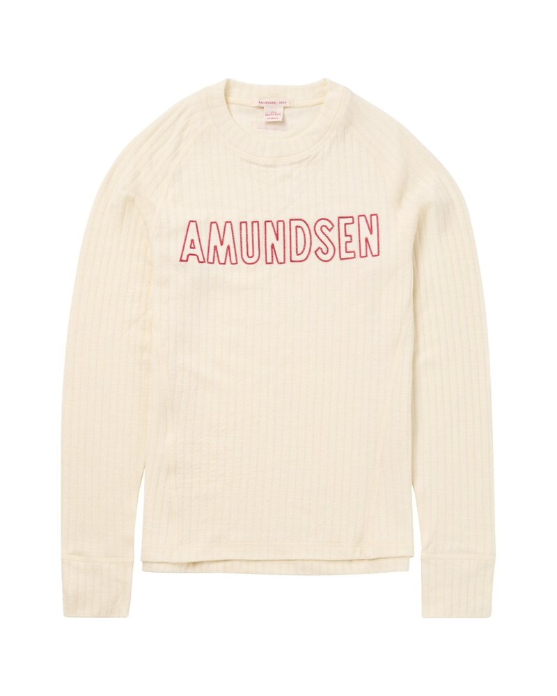 Amundsen Hero’s Hide Crew Neck - Natural Logo