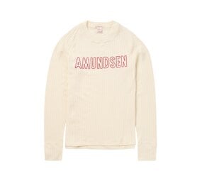 Amundsen Hero’s Hide Crew Neck - Natural Logo Amundsen Hero’s Hide Crew Neck - Natural Logo