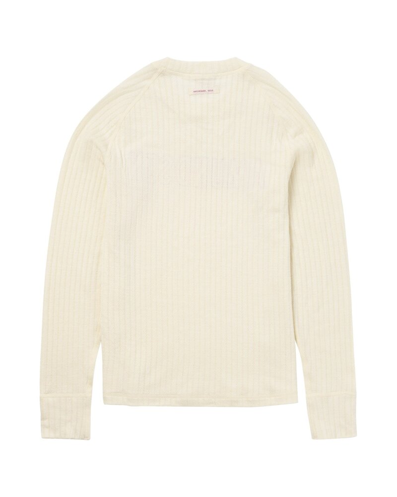 Amundsen Hero’s Hide Crew Neck - Natural Logo
