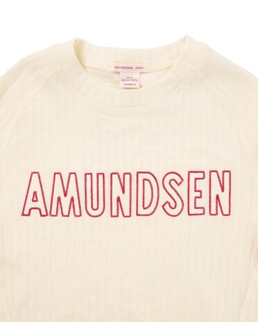 Amundsen Hero’s Hide Crew Neck - Natural Logo