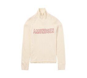 Amundsen Hero’s Hide Half Zip - Natural Logo Amundsen Hero’s Hide Half Zip - Natural Logo