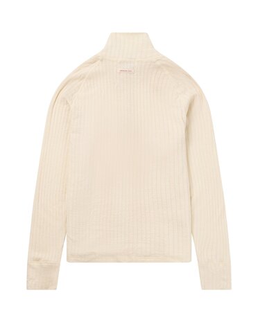 Amundsen Hero’s Hide Half Zip - Natural Logo