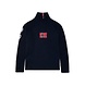Amundsen Boiled Ski Sweater Flag - Faded Navy