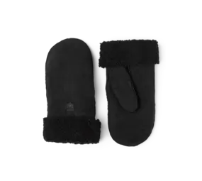 Hestra Sheepskin Mitt - Black Hestra Sheepskin Mitt - Black