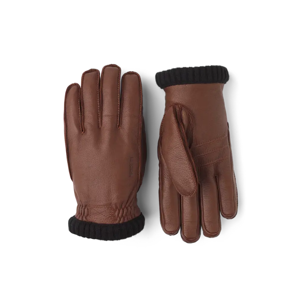 Hestra Deerskin Primaloft Rib - Chocolate