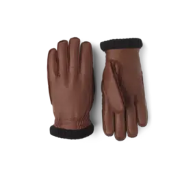 Hestra Deerskin Primaloft Rib - Chocolate Hestra Deerskin Primaloft Rib - Chocolate