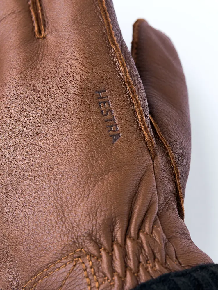 Hestra Deerskin Primaloft Rib - Chocolate