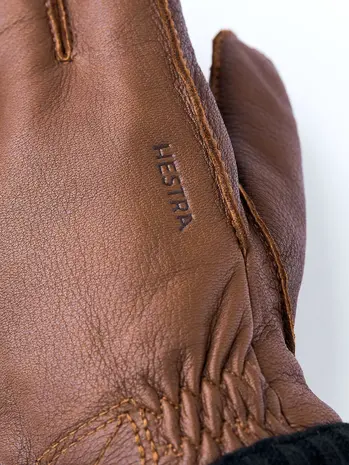 Hestra Deerskin Primaloft Rib - Chocolate