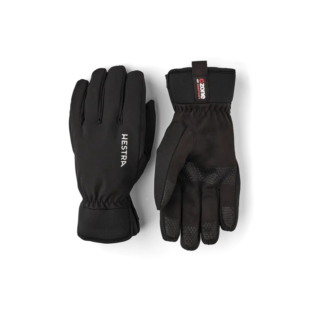 Hestra CZone Contact Glove -5 finger - Black