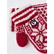 Hestra Kids' Nordic - mitt - Red/Offwhite