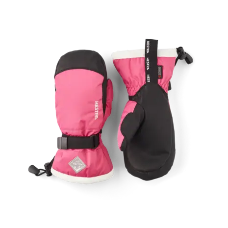 Hestra Gauntlet CZone Jr. - mitt - Fuchsia/Ivory