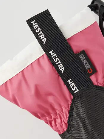 Hestra Gauntlet CZone Jr. - mitt - Fuchsia/Ivory