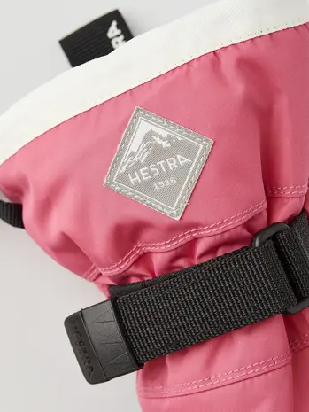 Hestra Gauntlet CZone Jr. - mitt - Fuchsia/Ivory