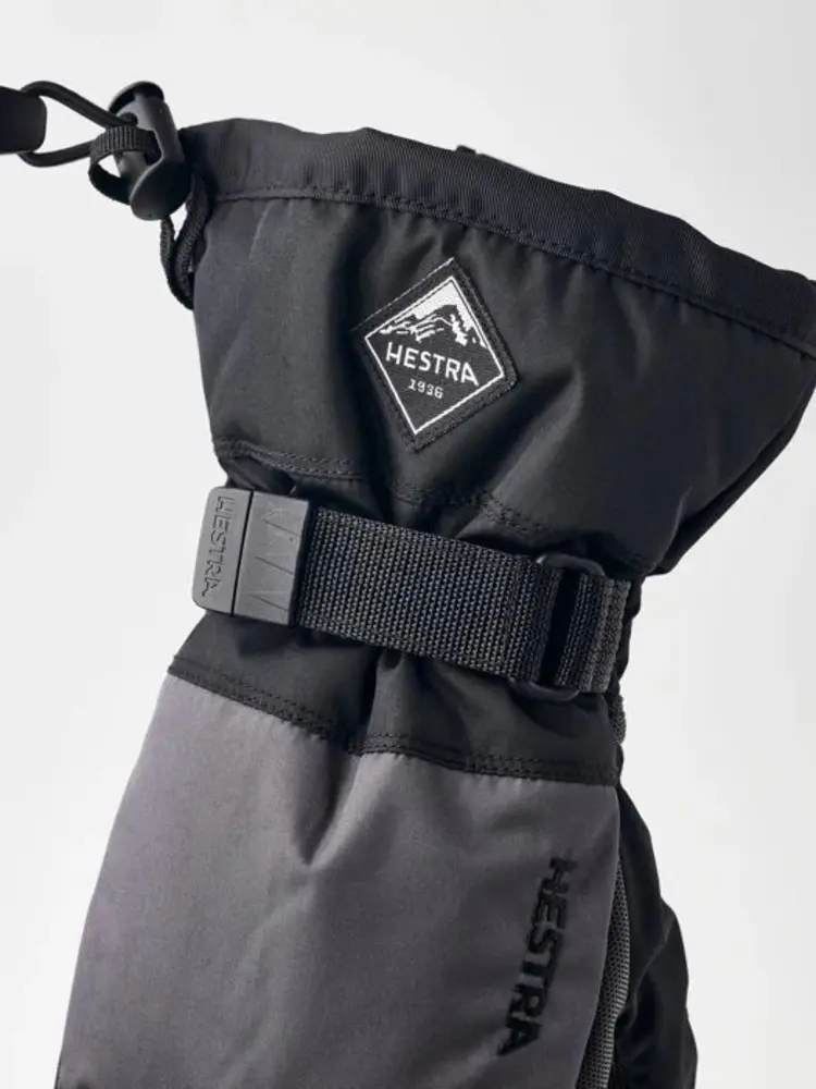 Hestra Gauntlet CZone Jr. - mitt - Graphite/Black
