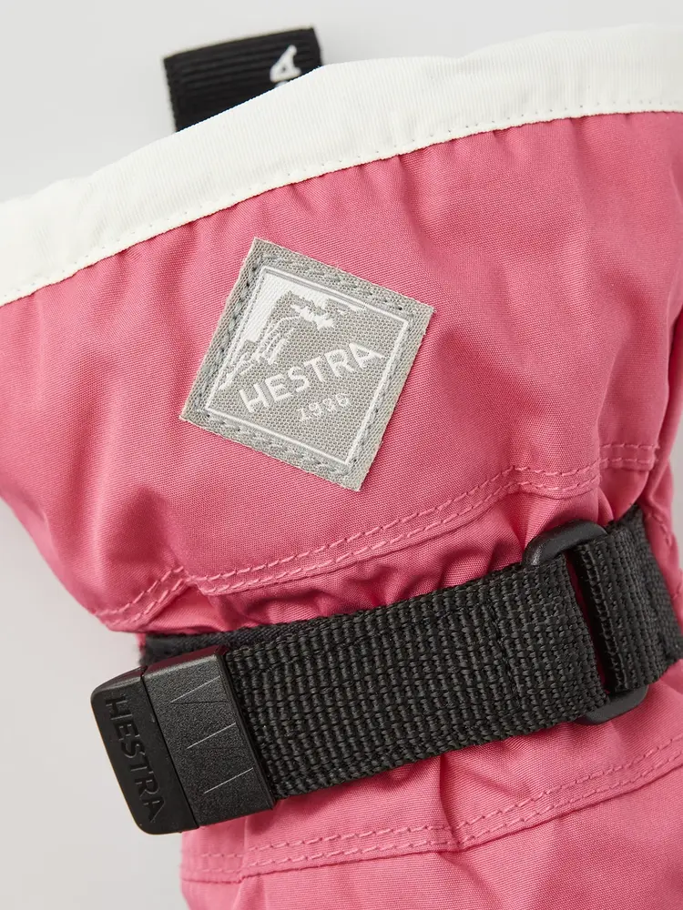 Hestra Gauntlet CZone Jr. - 5 finger - Fuchsia/Ivory