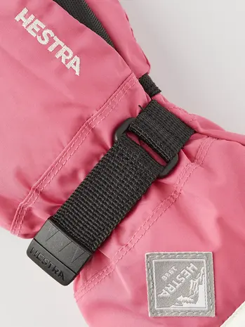 Hestra Gauntlet CZone Jr. - 5 finger - Fuchsia/Ivory