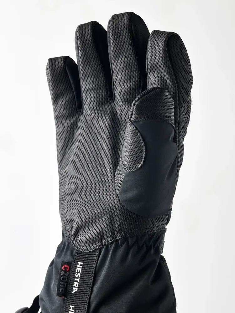 Hestra Gauntlet CZone Jr. - 5 finger - Graphite/Black