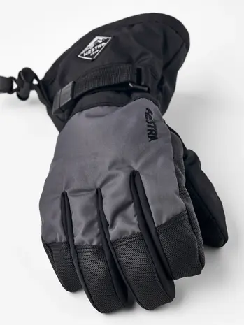 Hestra Gauntlet CZone Jr. - 5 finger - Graphite/Black