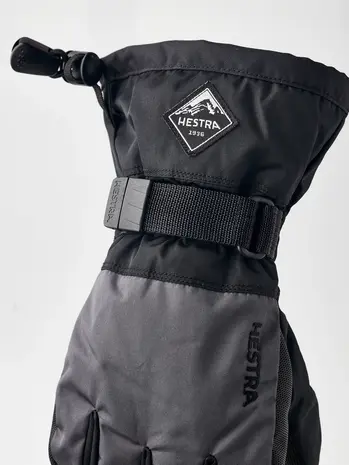 Hestra Gauntlet CZone Jr. - 5 finger - Graphite/Black