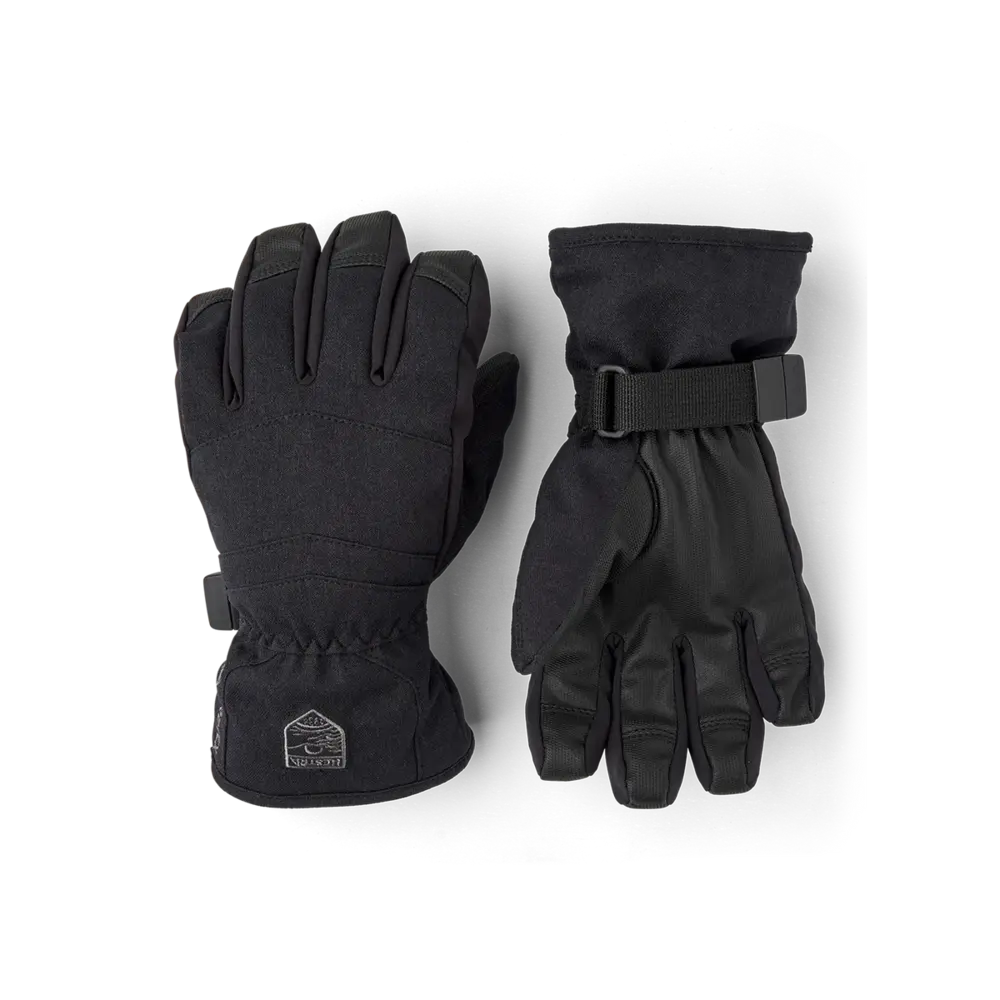 Hestra Gore-Tex Atlas Jr - 5 finger - Black