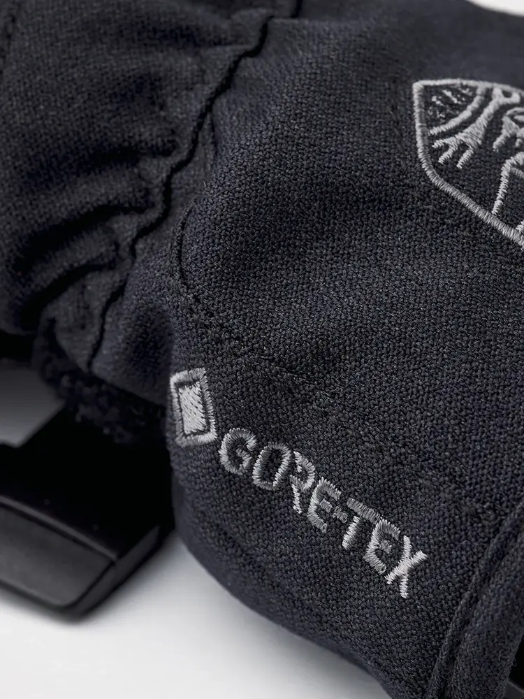 Hestra Gore-Tex Atlas Jr - 5 finger - Black