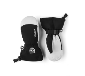 Hestra Army Leather Heli Ski Jr. - mitt - Black Hestra Army Leather Heli Ski Jr. - mitt - Black