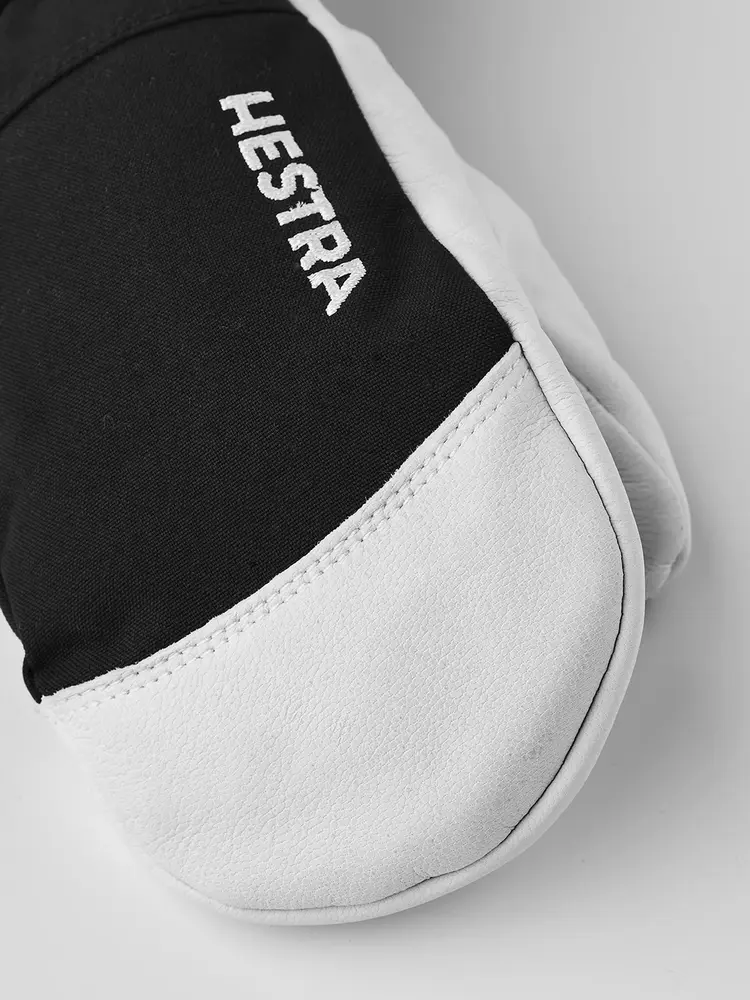 Hestra Army Leather Heli Ski Jr. - mitt - Black