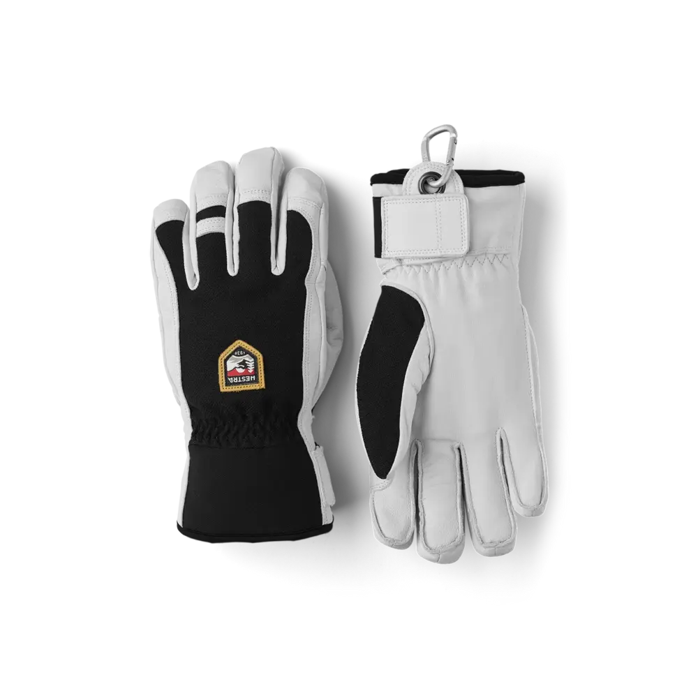 Hestra Army Leather Patrol - 5 finger - Black