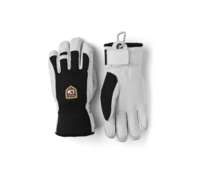 Hestra Army Leather Patrol - 5 finger - Black Hestra Army Leather Patrol - 5 finger - Black