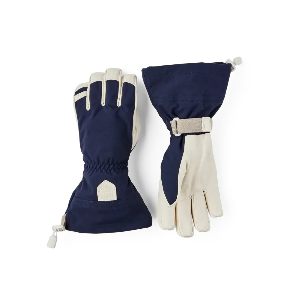 Hestra Mono Wool - 5 finger - Navy