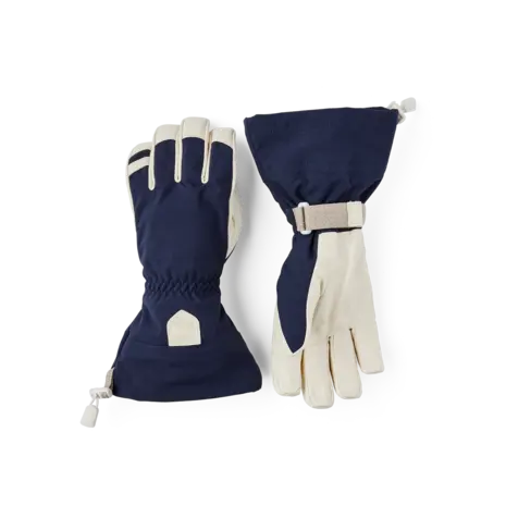 Hestra Mono Wool - 5 finger - Navy