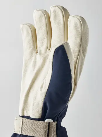 Hestra Mono Wool - 5 finger - Navy