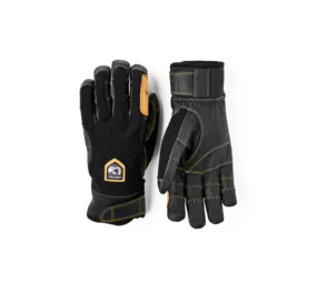 Hestra Ergo Grip Active - 5 finger - Black/Black Hestra Ergo Grip Active - 5 finger - Black/Black