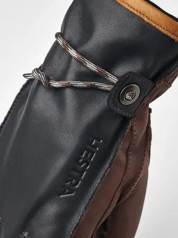 Hestra Wakayama - 5 finger - Navy/Brown