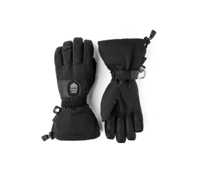Hestra Heater Gauntlet - 5 finger - Black/Black Hestra Heater Gauntlet - 5 finger - Black/Black